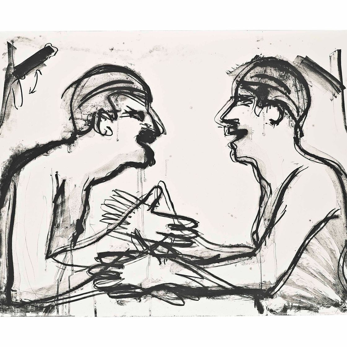 Bruce Nauman — Без названия, от: Пальцы и дырки