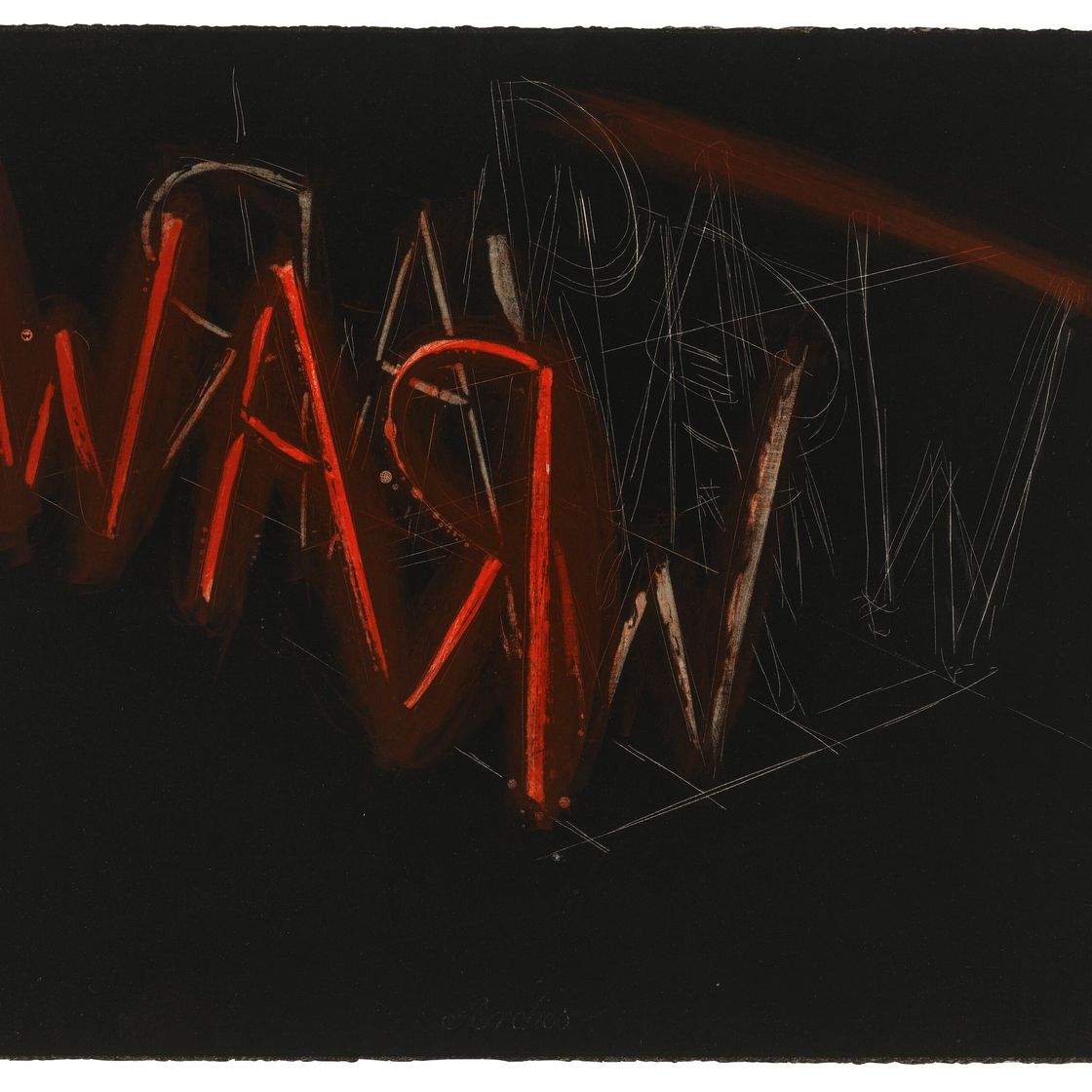 Bruce Nauman — Грубая война, изображение 1