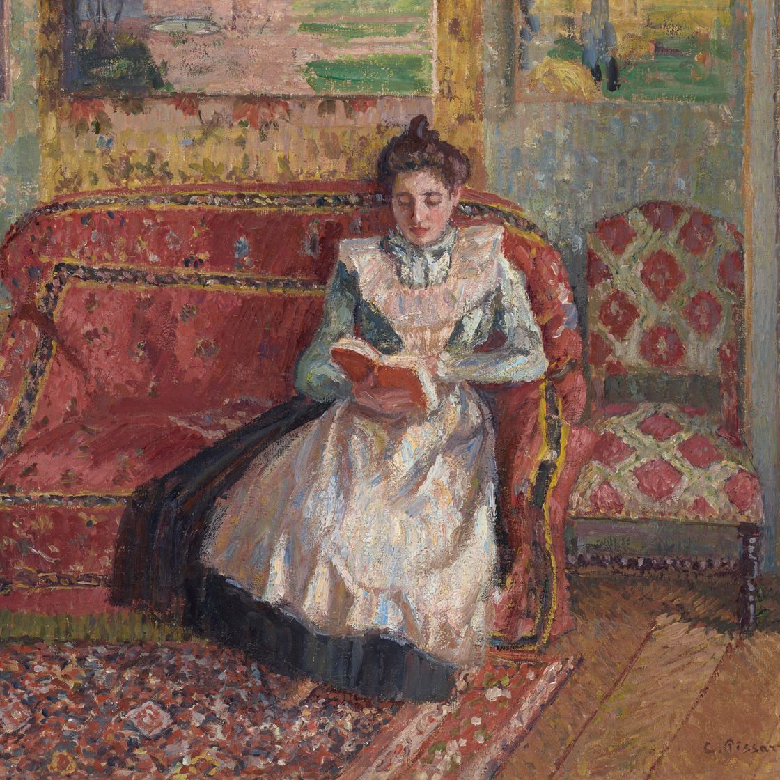 Camille Pissarro — Жанна Писсарро - маленькая кокотка, лизантка, изображение 1