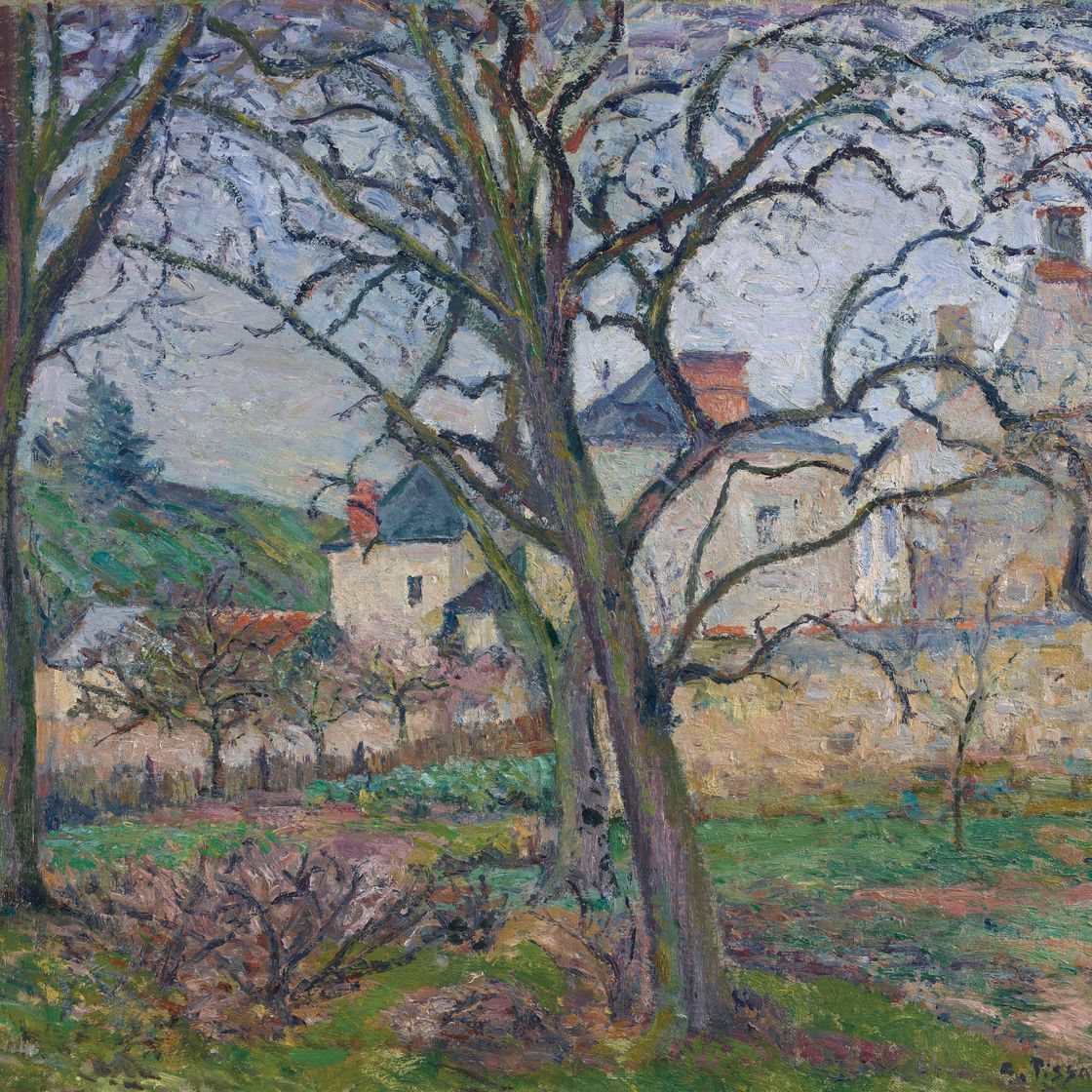 Camille Pissarro — Сад Мобюиссона, в верхней части Кот-Сен-Дени, Понтуаз