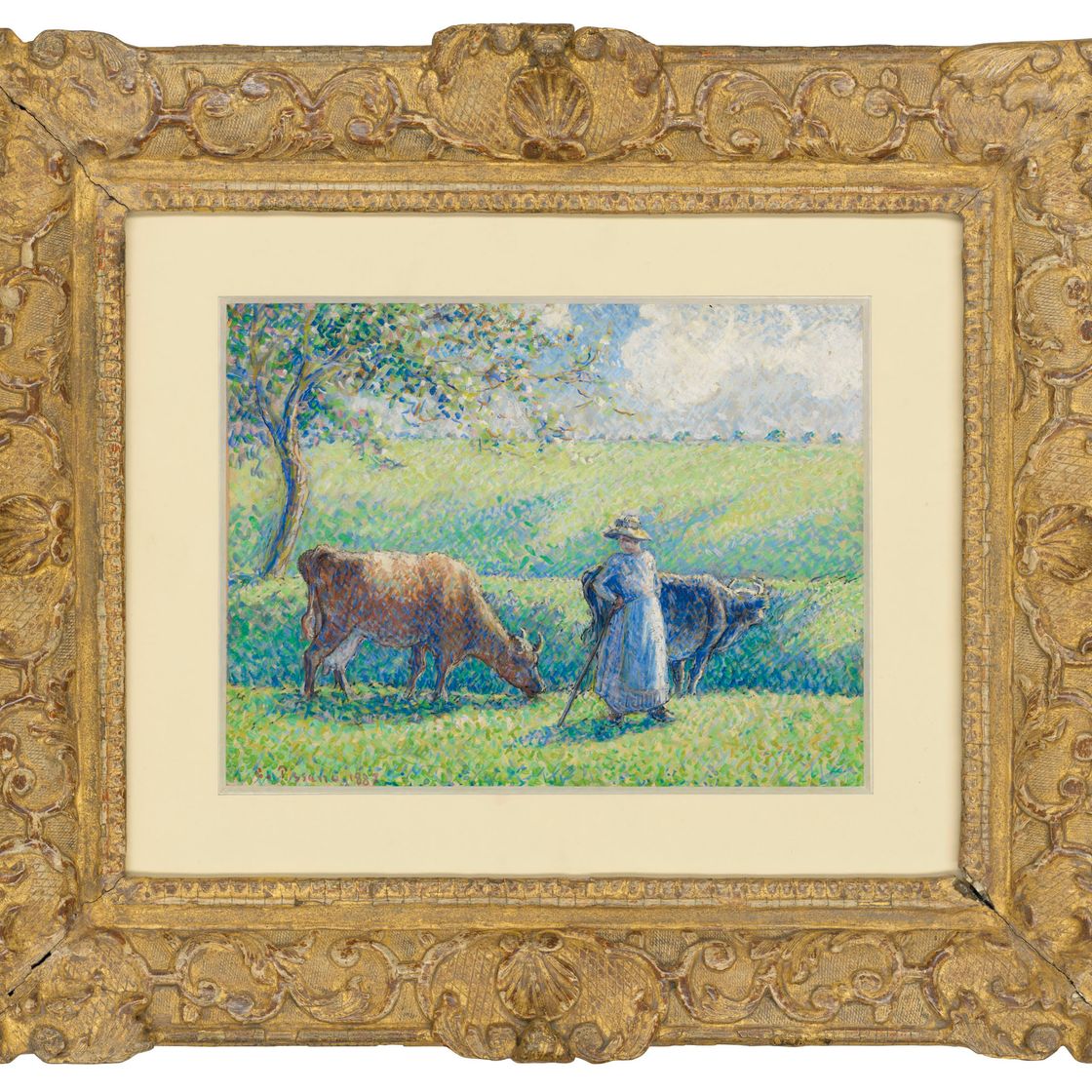 Camille Pissarro — Пейсанн гардант из ваших, изображение 2