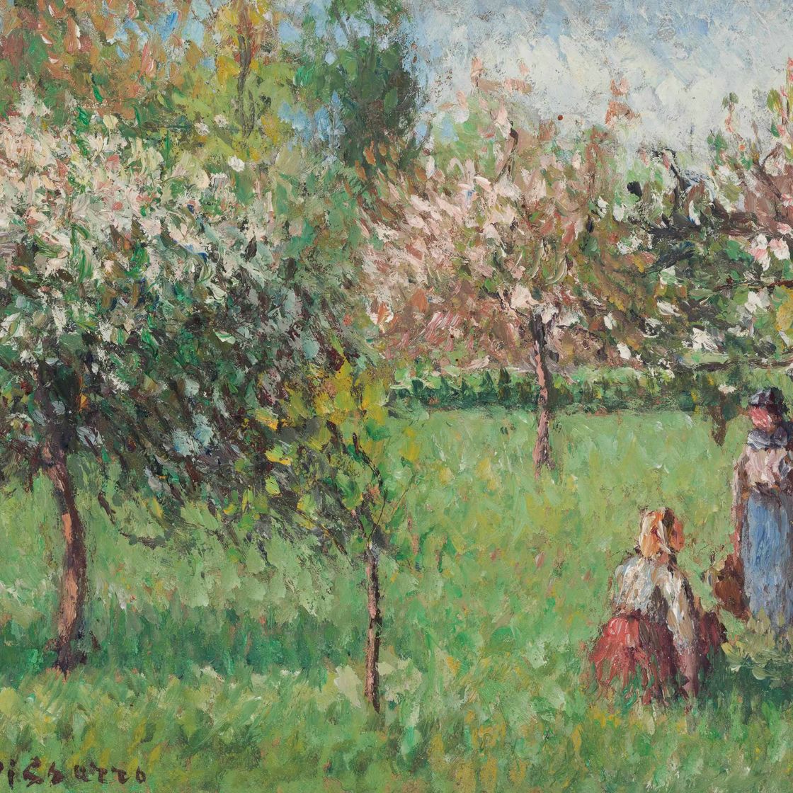 Camille Pissarro — Виноград во флере, Эраньи