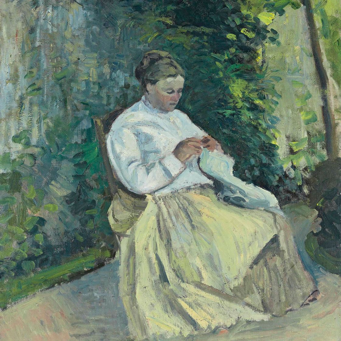 Camille Pissarro — Кузен Джулии Писсарро