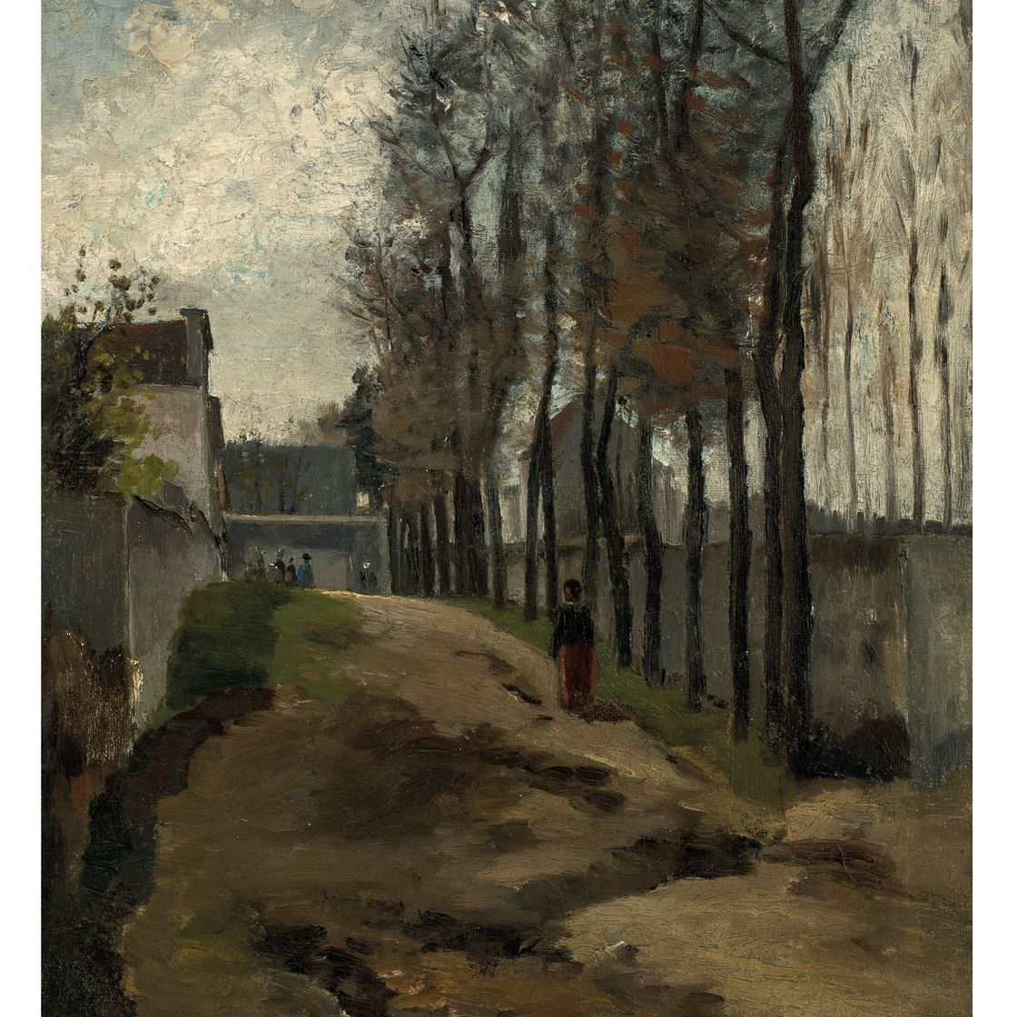 Camille Pissarro — Ле-Шемен, оплата ежедневная, изображение 1