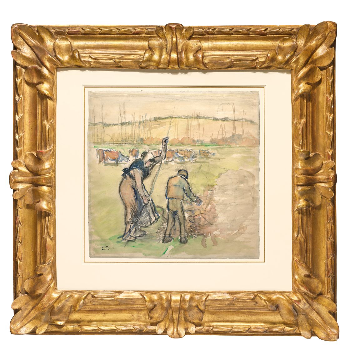 Camille Pissarro — Пейсанн и в полном восторге от фе, изображение 2