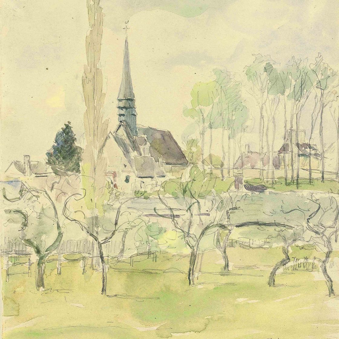 Camille Pissarro — Королева Эраньи