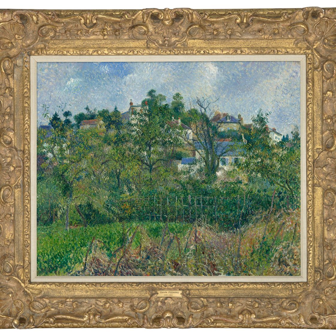 Camille Pissarro — Ле-сад де Мобюиссон, Понтуаз, изображение 2