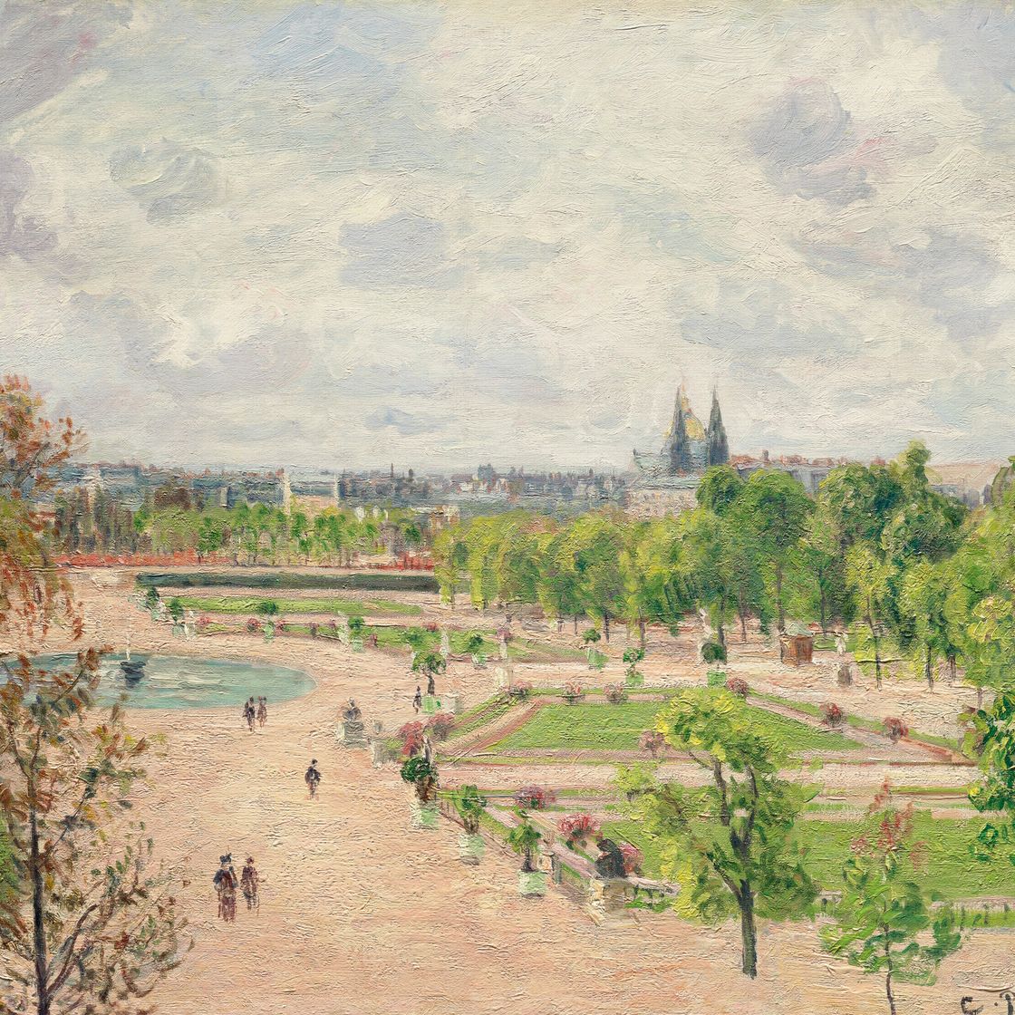 Camille Pissarro — Сад Тюильри, изображение 2