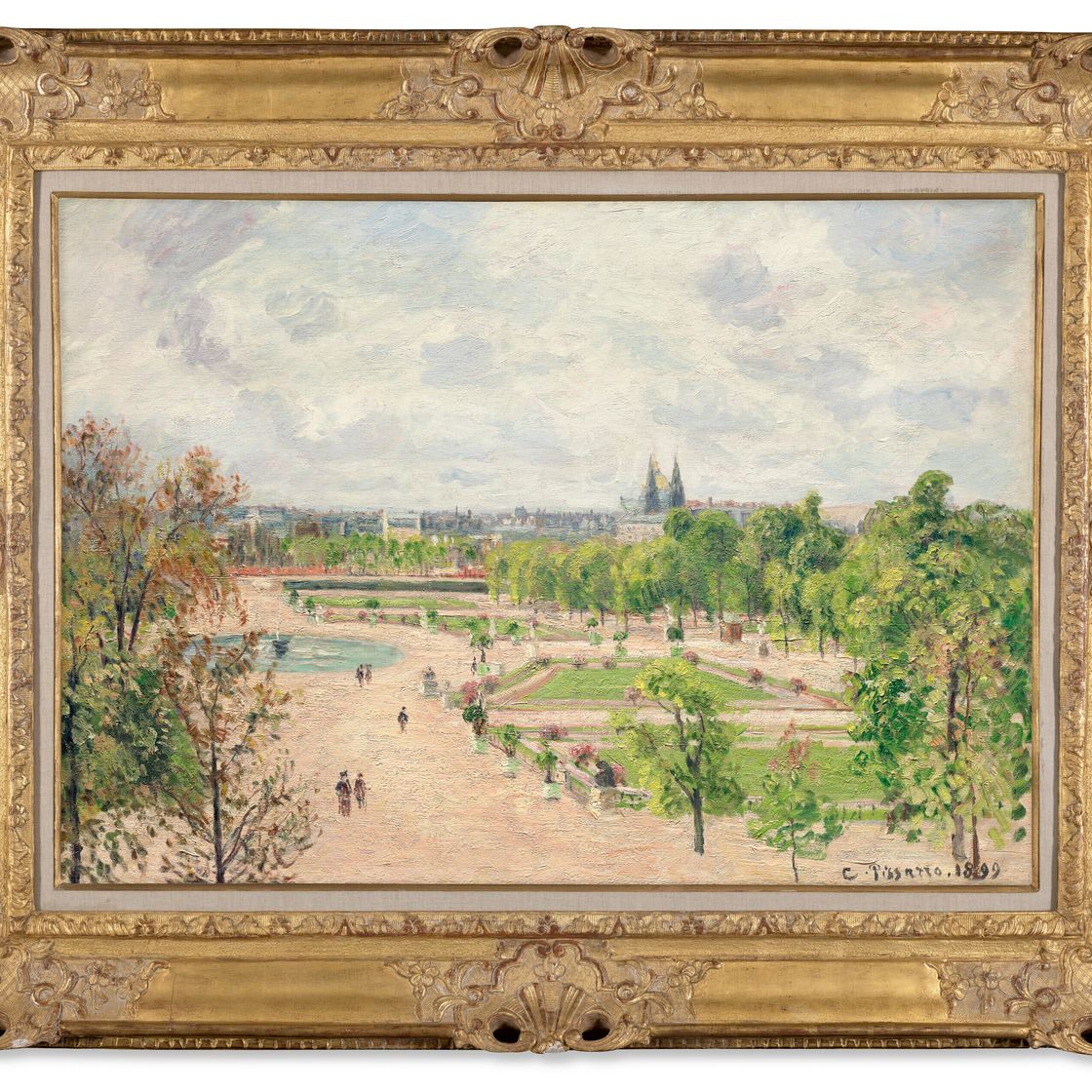 Camille Pissarro — Сад Тюильри, изображение 3