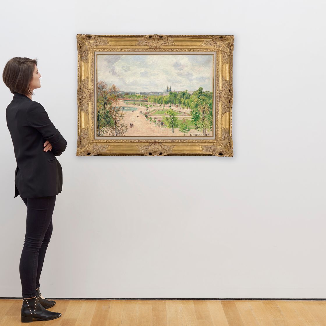 Camille Pissarro — Сад Тюильри, изображение 5