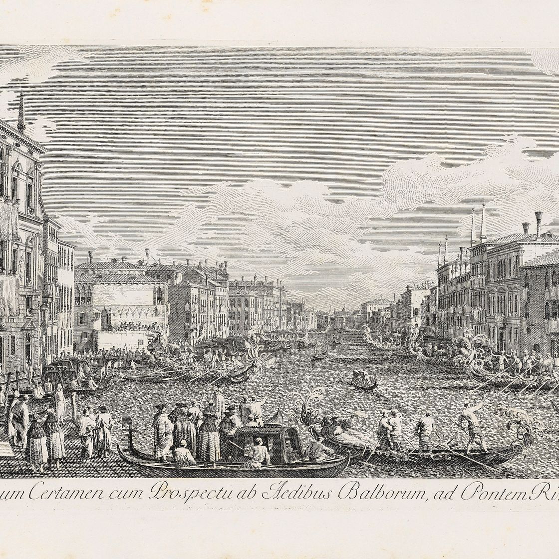 Canaletto — Проспект Большого Венецианского канала, изображение 4