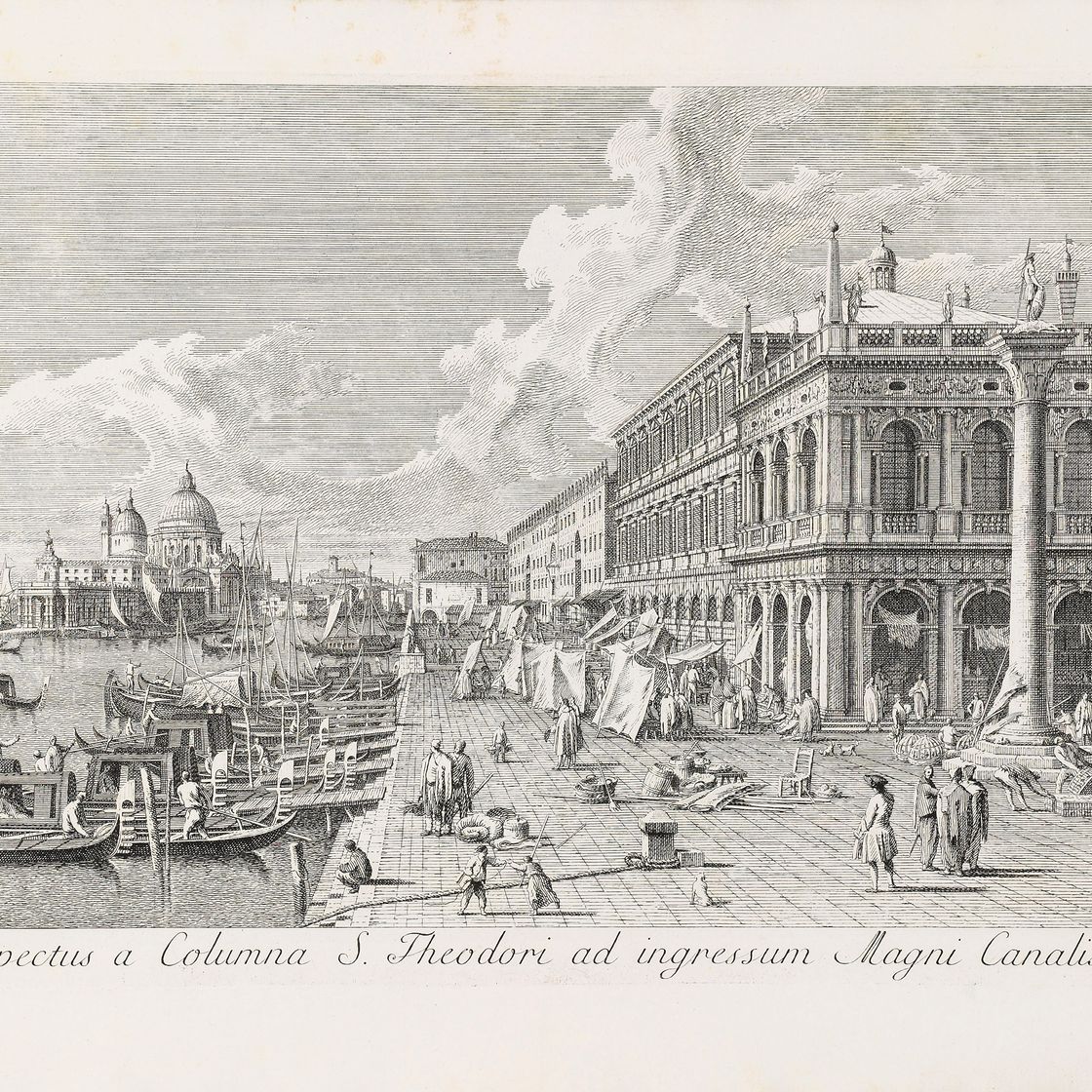 Canaletto — Проспект Большого Венецианского канала, изображение 9