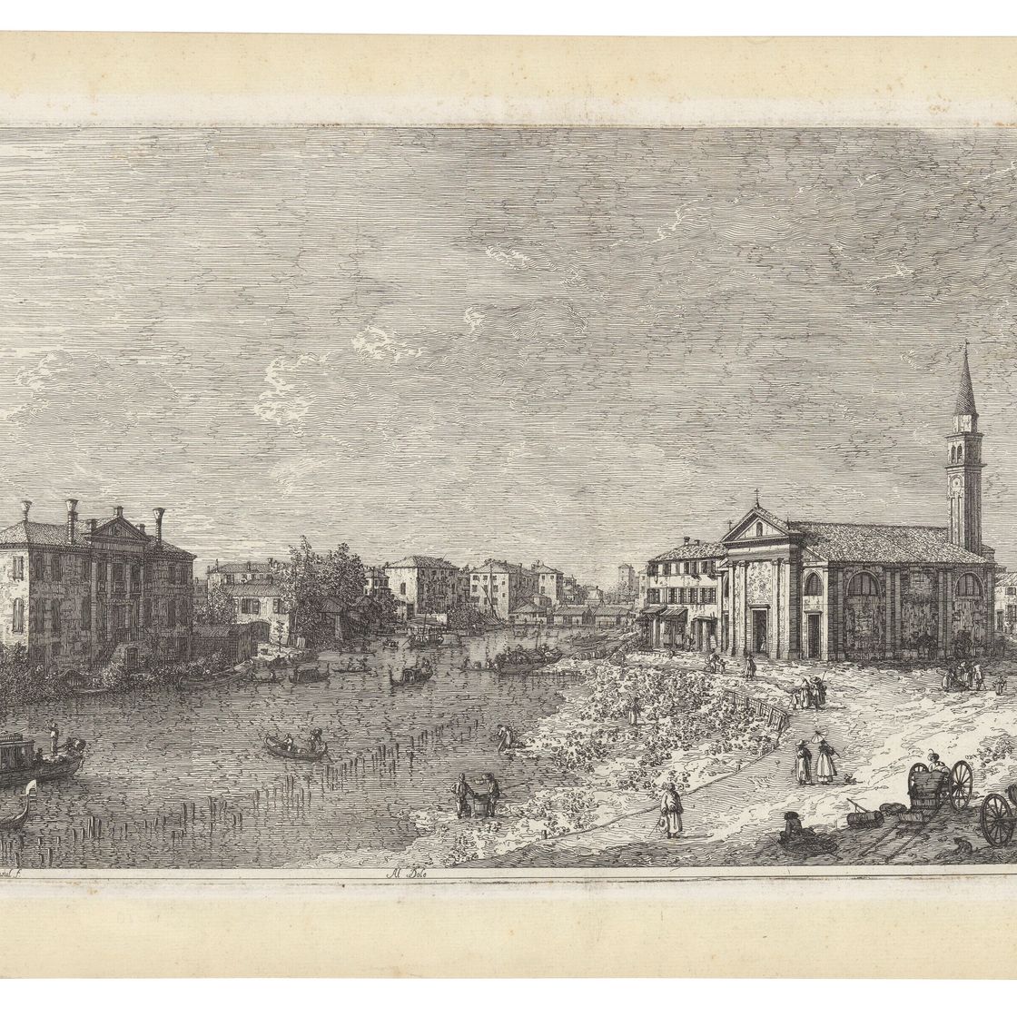 Canaletto — Веду с самого начала да и луоги с самого начала представляют канал Антонио, изображение 8