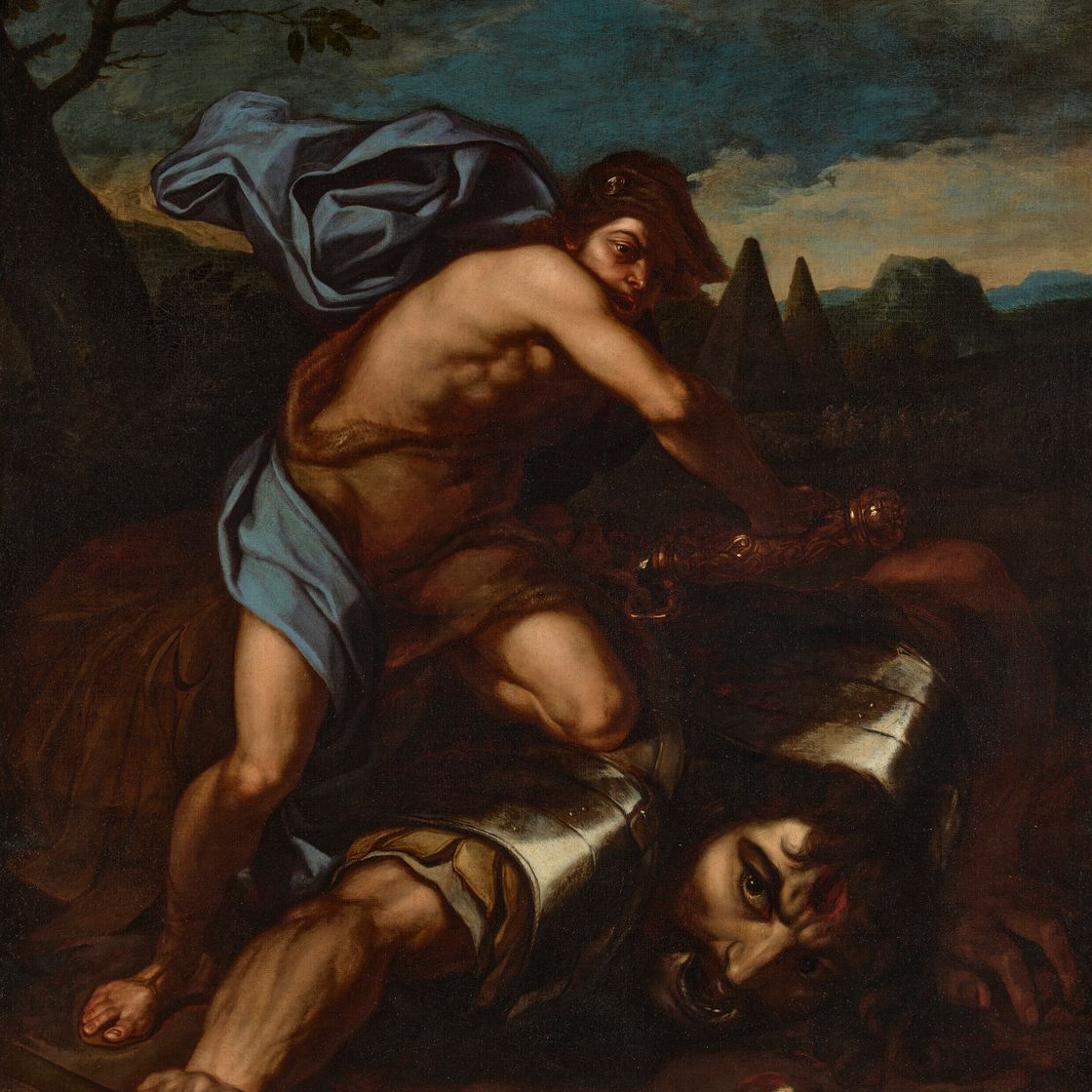 Caravaggio — Давид и Голиаф, изображение 1