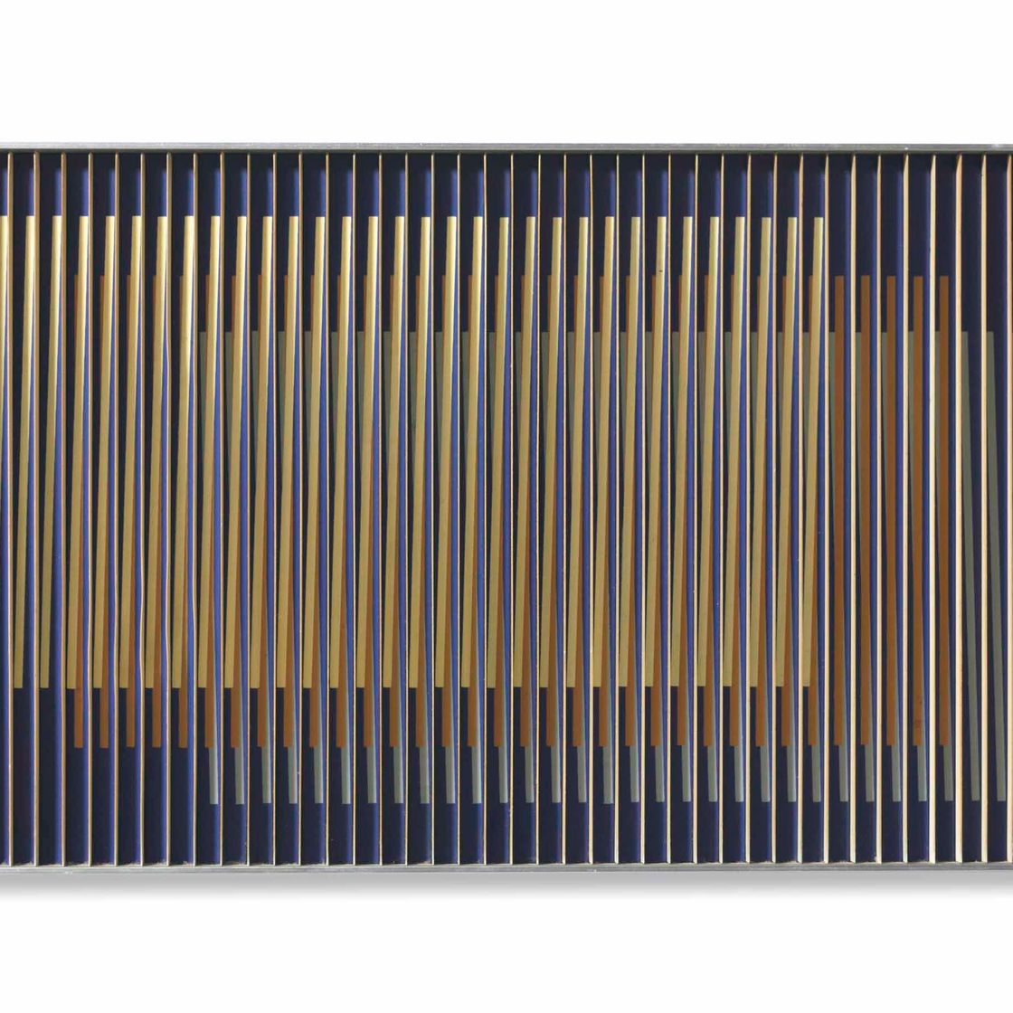 Carlos Cruz-Diez — Физико-химический состав № 2147