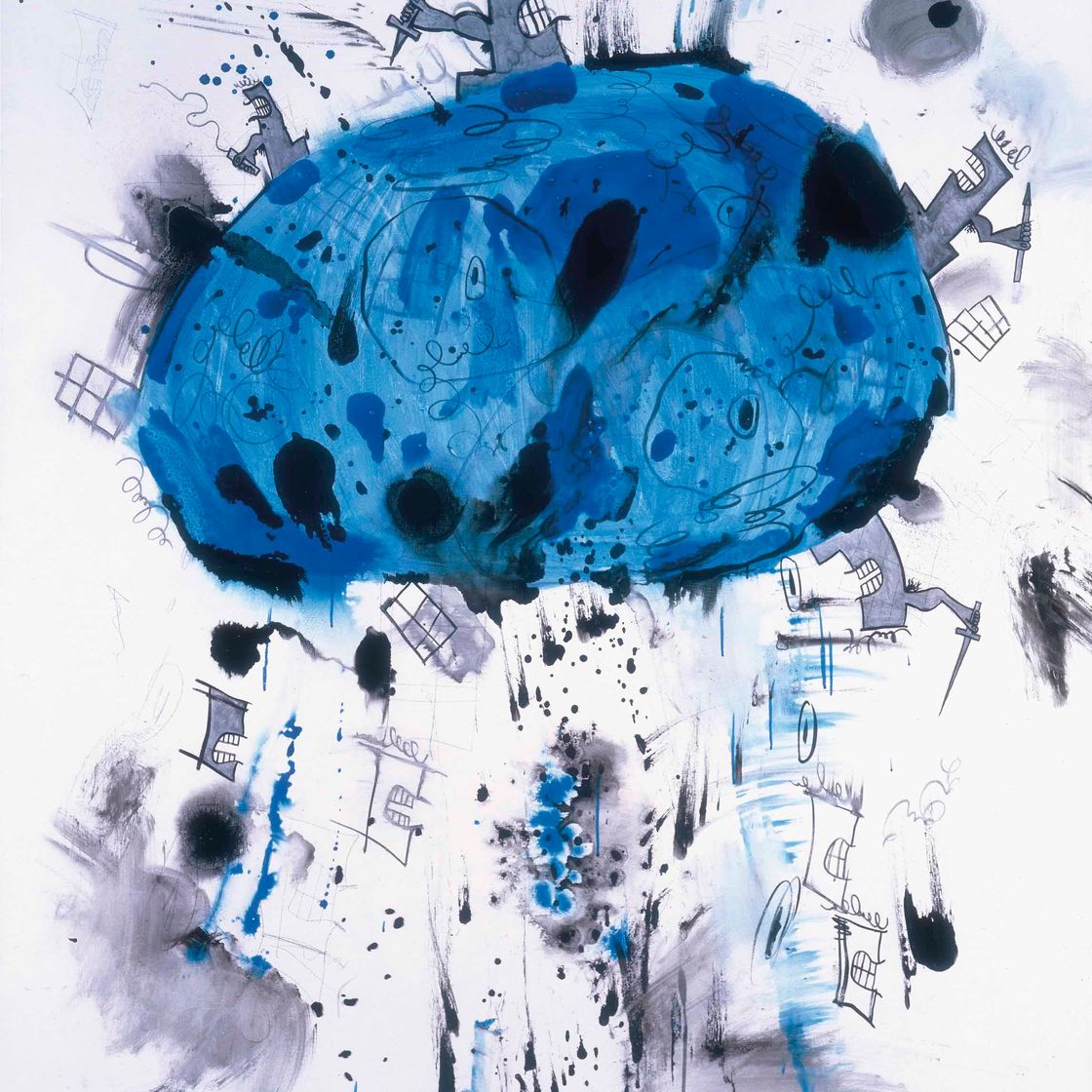 Carroll Dunham — Голубая планета
