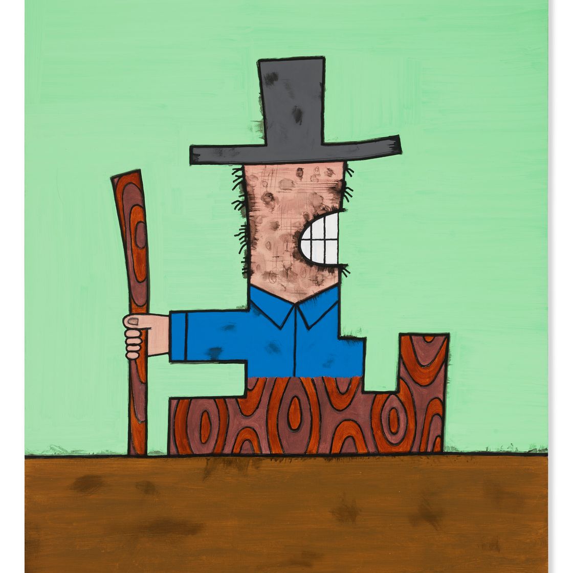 Carroll Dunham — Странник, изображение 1