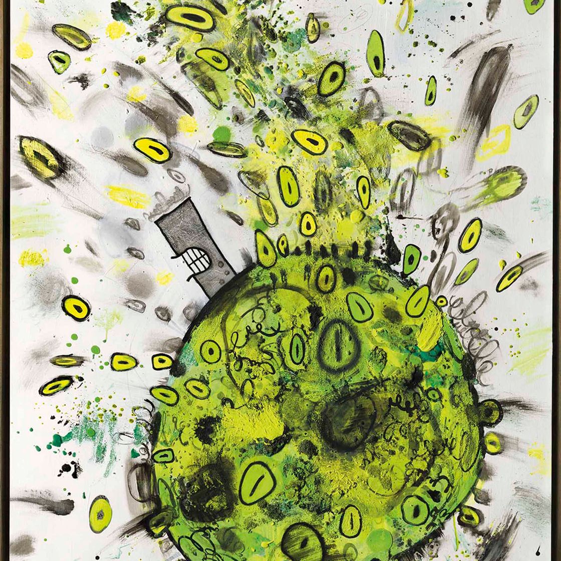 Carroll Dunham — Вторая Зеленая планета