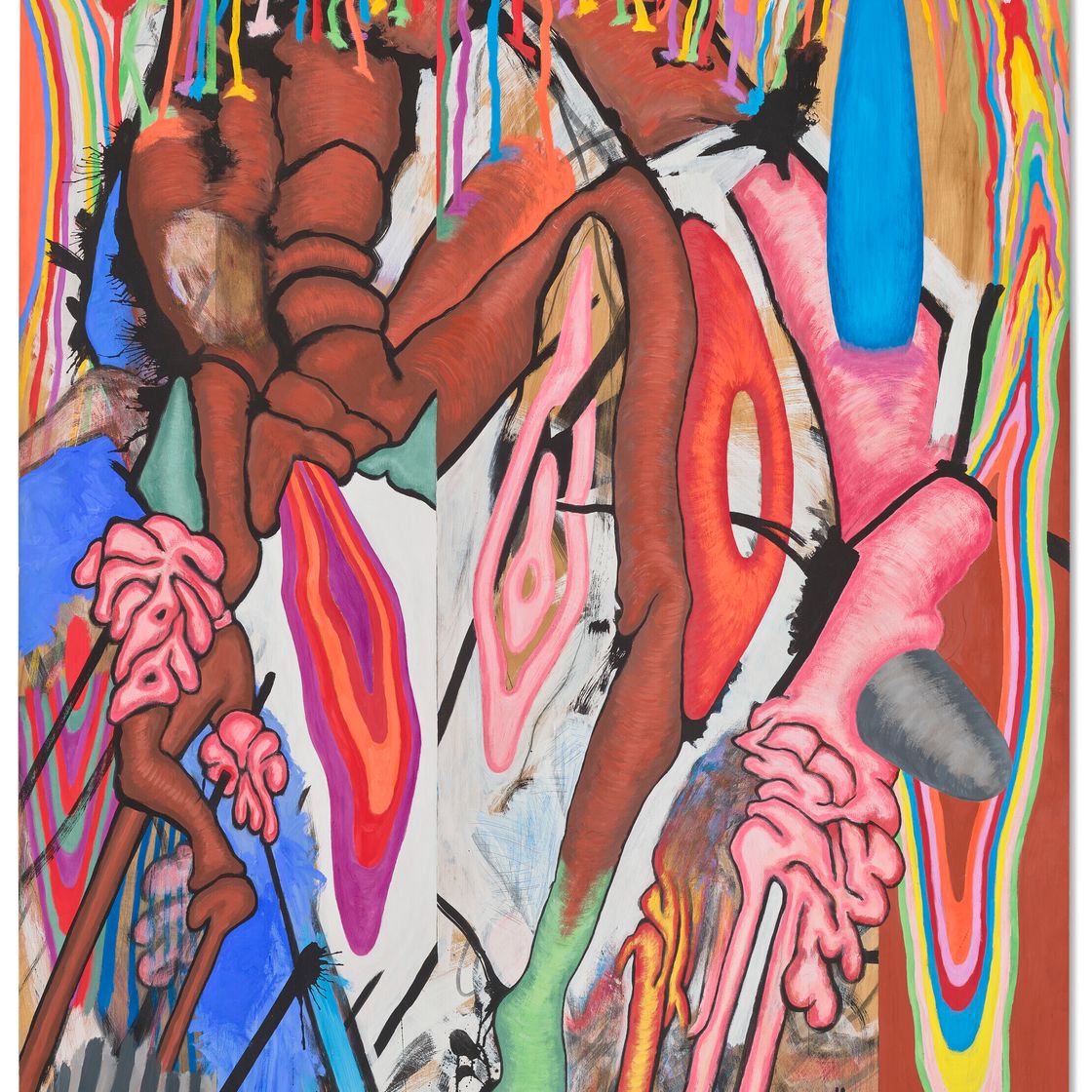 Carroll Dunham — Четвертая береза