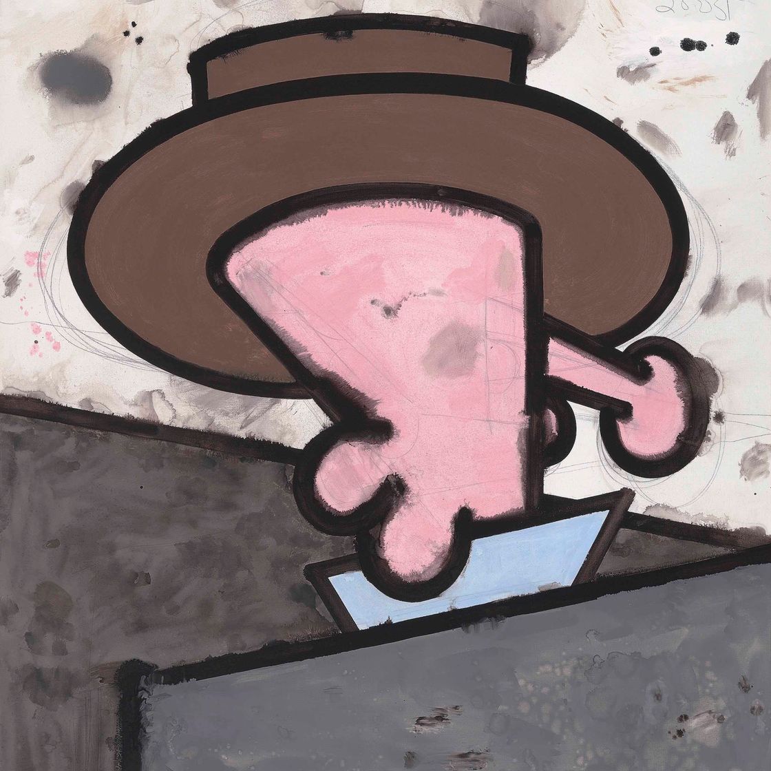 Carroll Dunham — Мертвое пространство (стена)