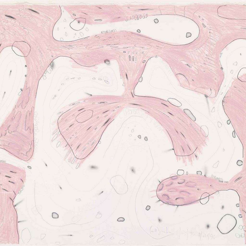 Carroll Dunham — Без названия (20.11.90-21.11.90)