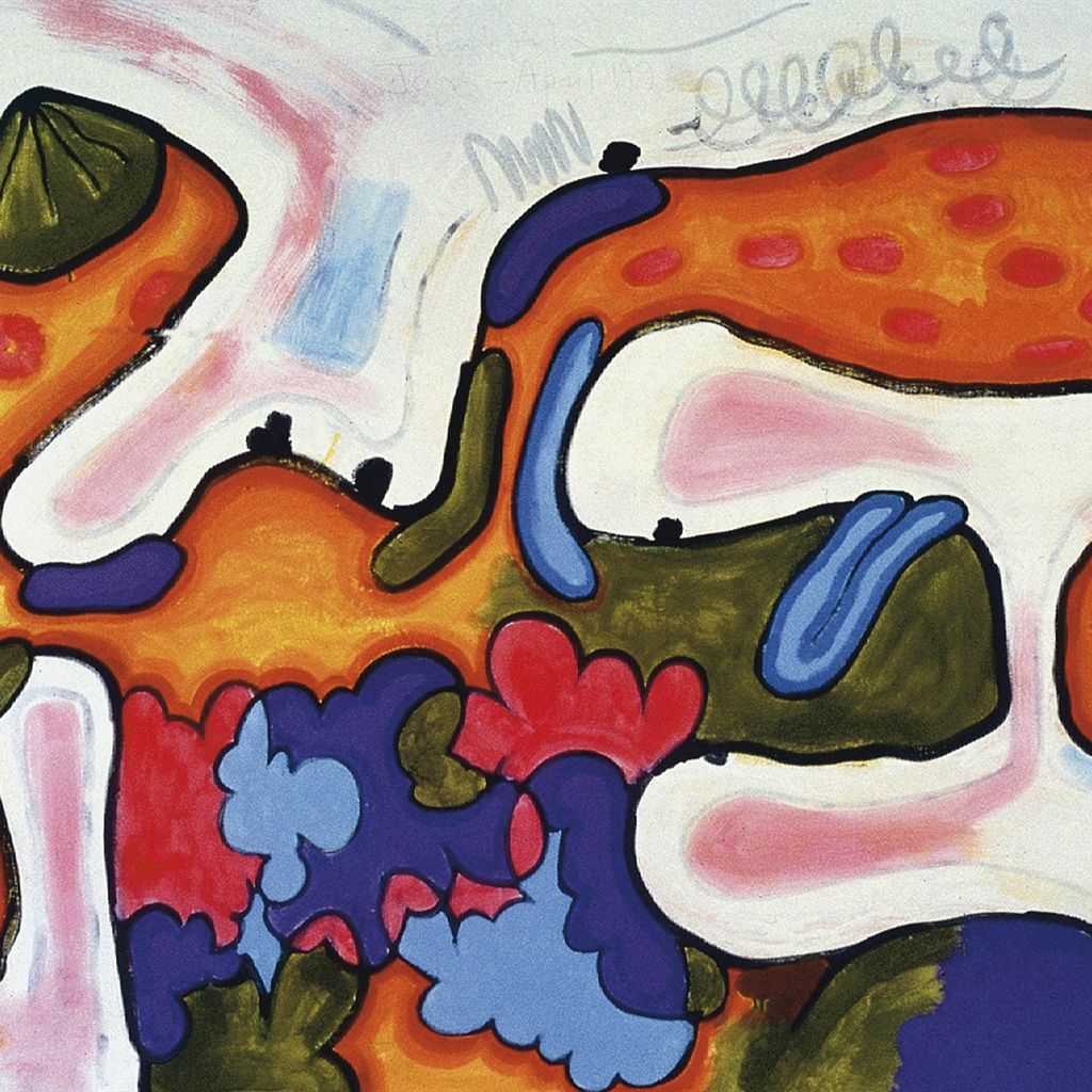 Carroll Dunham — Группа D #3