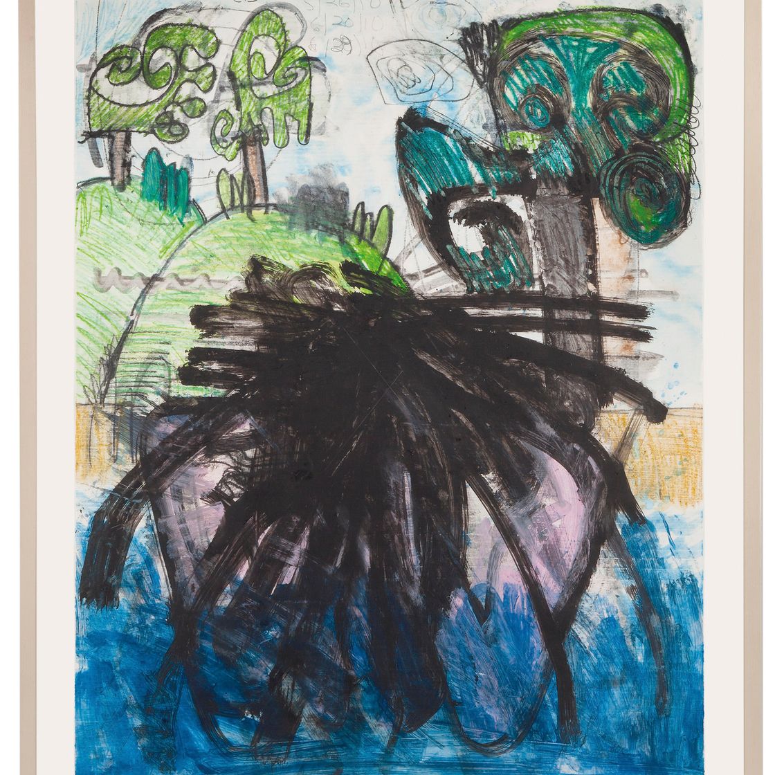 Carroll Dunham — Без названия (26.05.10, 20.6.10, 29.06.10, 30.06.10), изображение 2