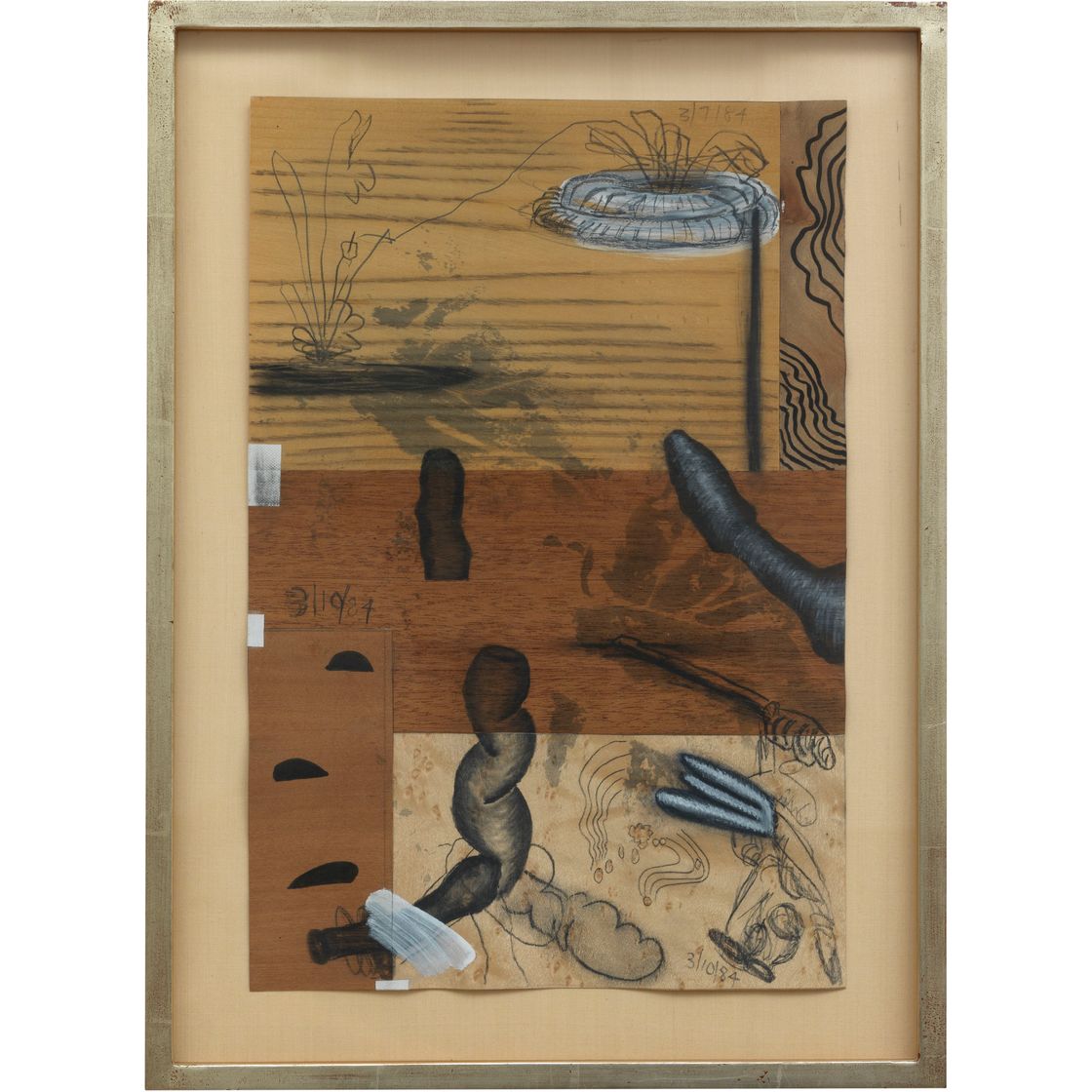 Carroll Dunham — (i) Без названия (ii) Без названия, изображение 2