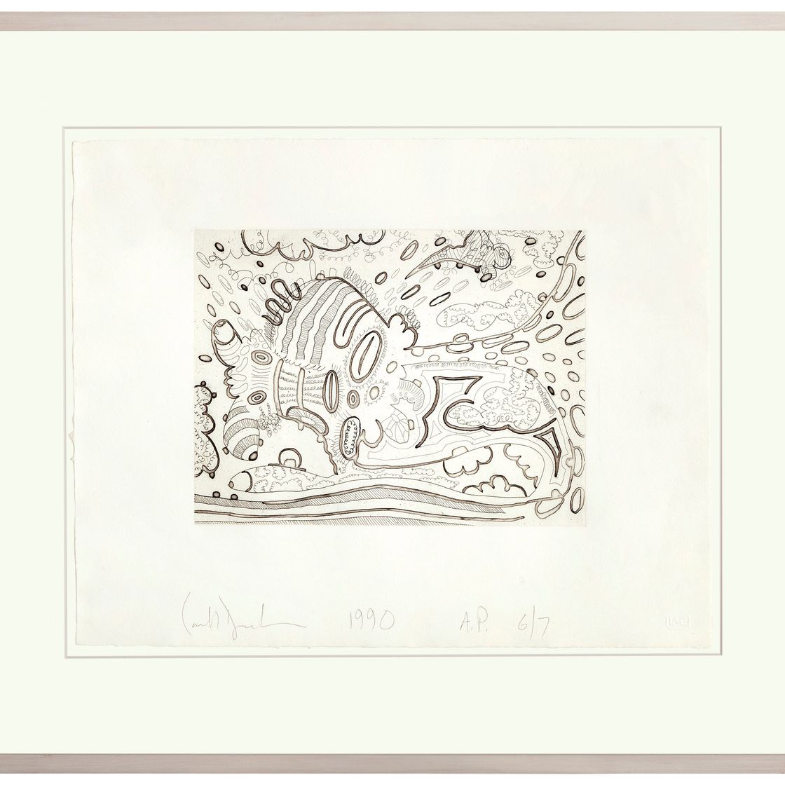 Carroll Dunham — Фигура, стоящая сама по себе, изображение 2