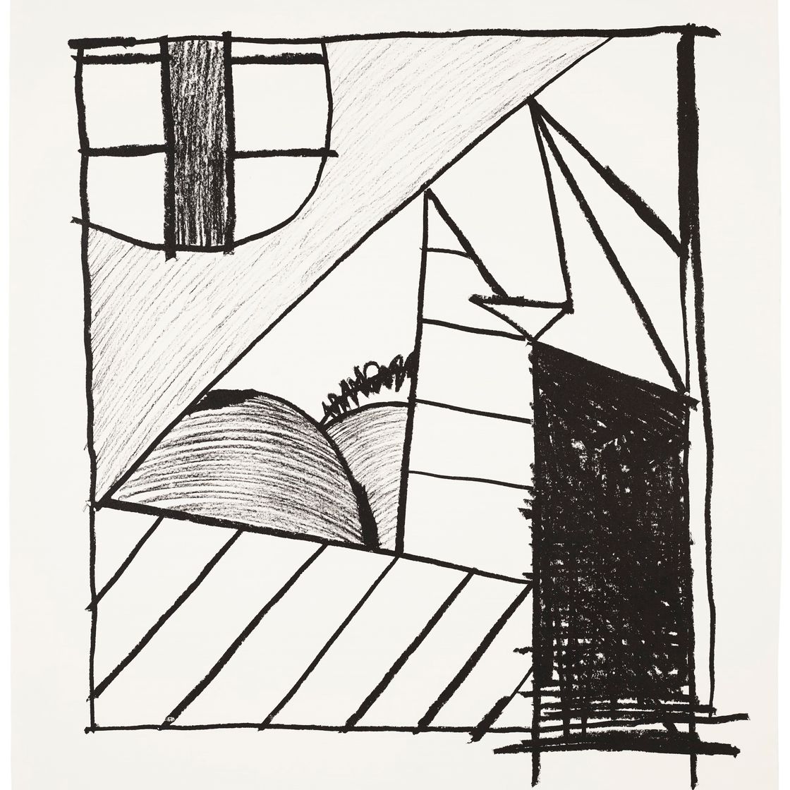 Carroll Dunham — Без названия, изображение 6