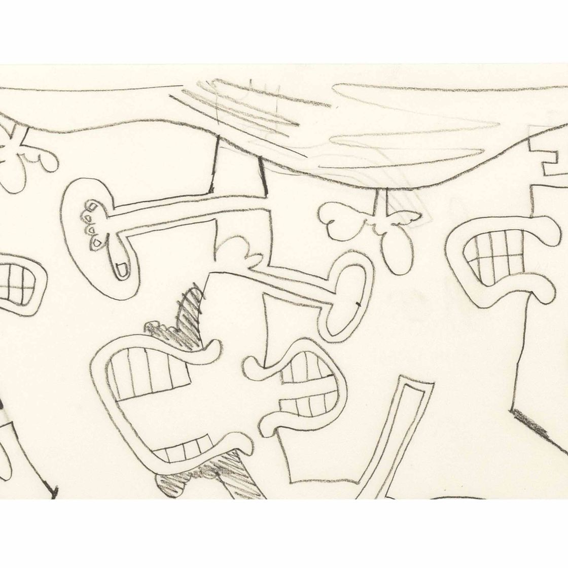 Carroll Dunham — Без названия (D16)