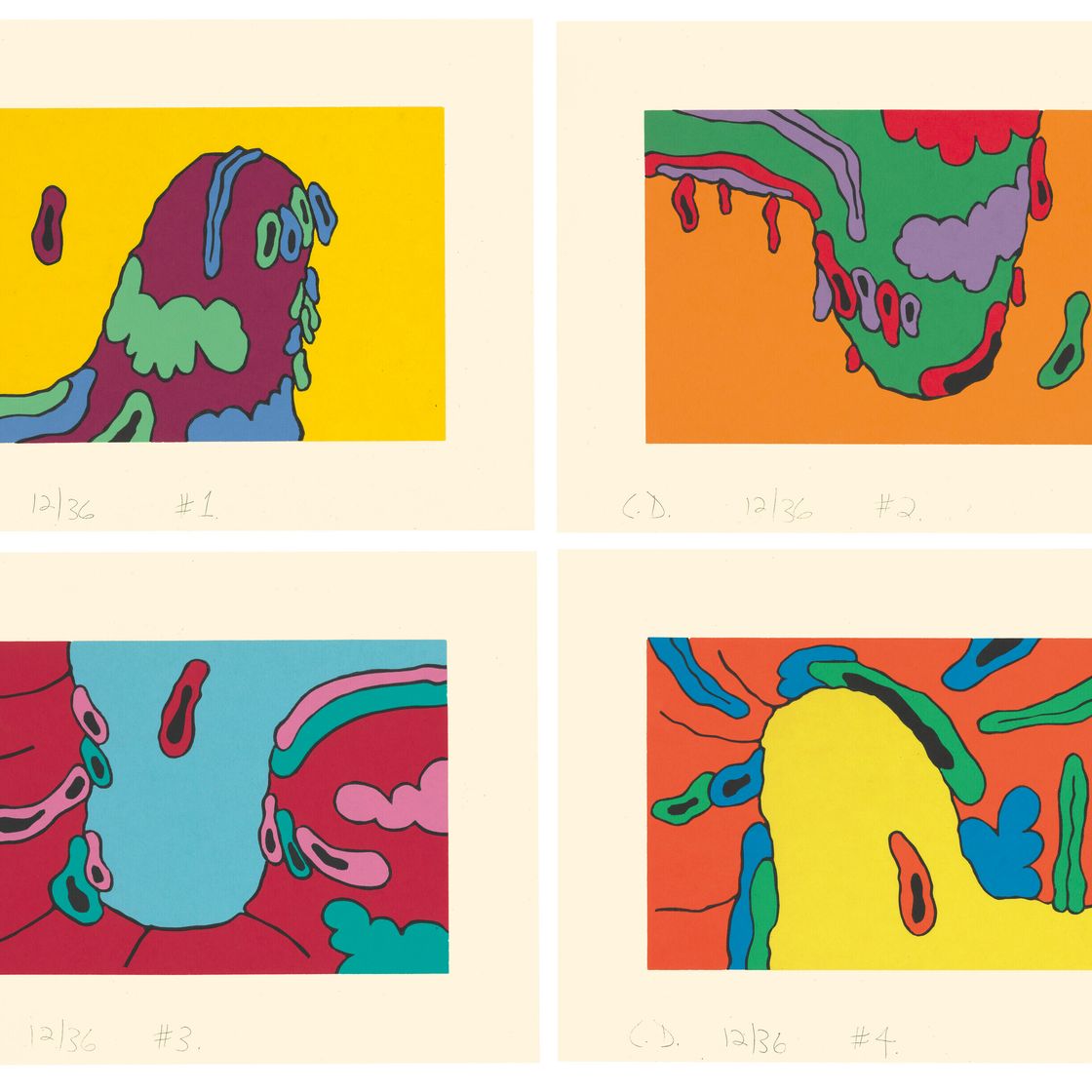 Carroll Dunham — Места и вещи, изображение 1