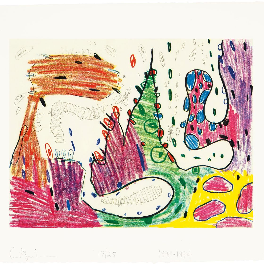 Carroll Dunham — Семь мест, изображение 2