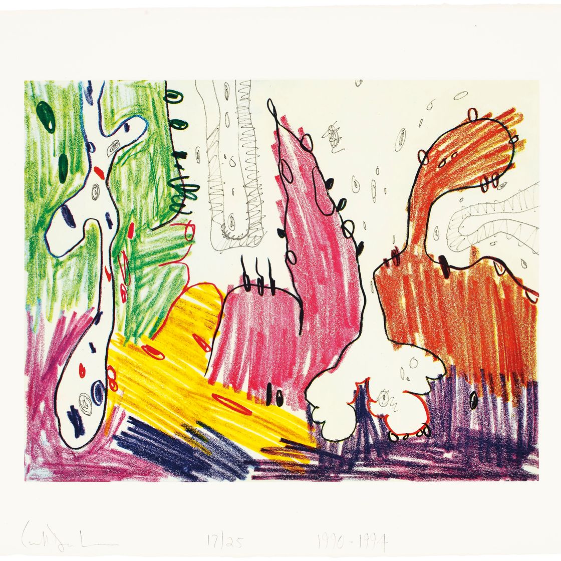 Carroll Dunham — Семь мест, изображение 3