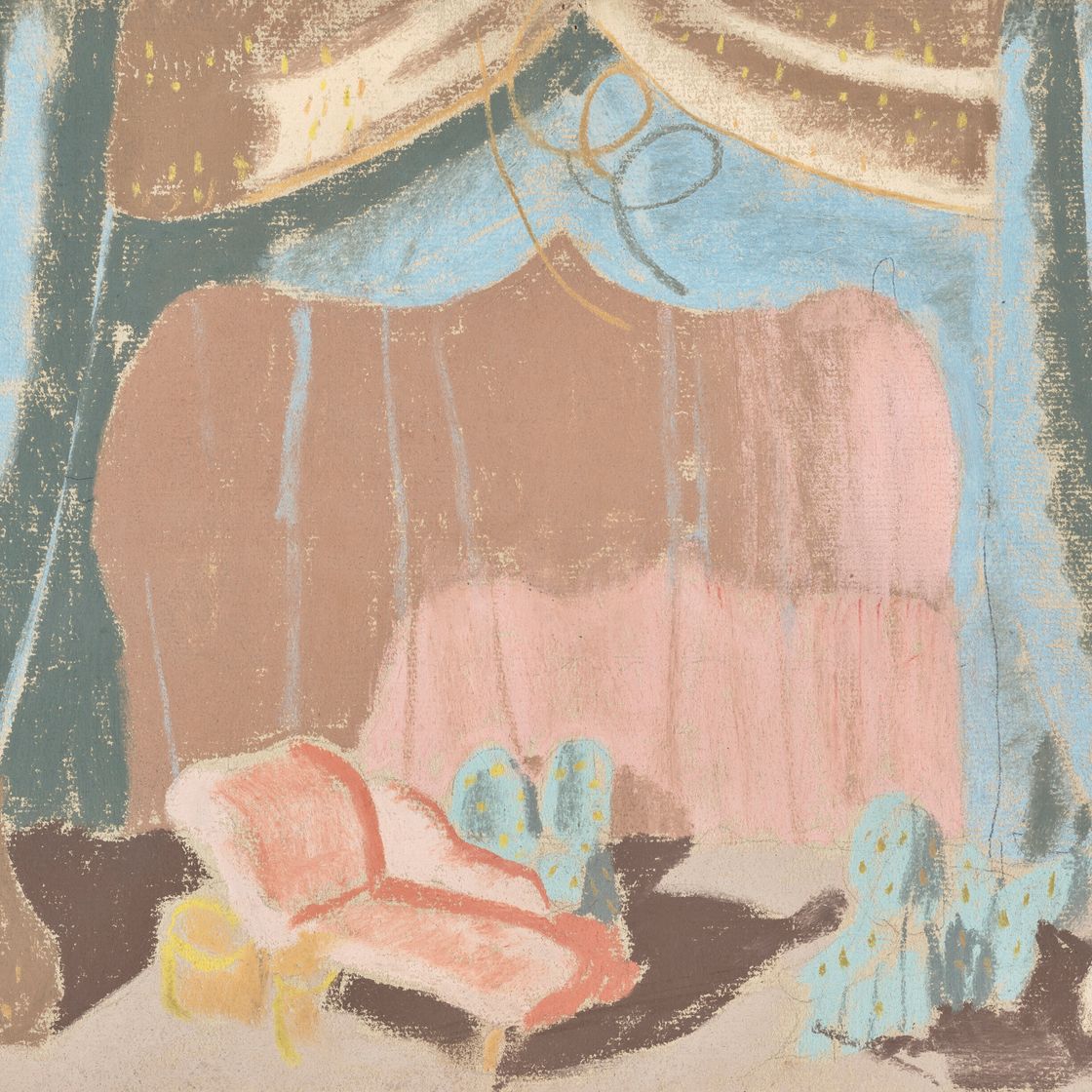Cecil Beaton — Сцена с шезлонгом, изображение 1