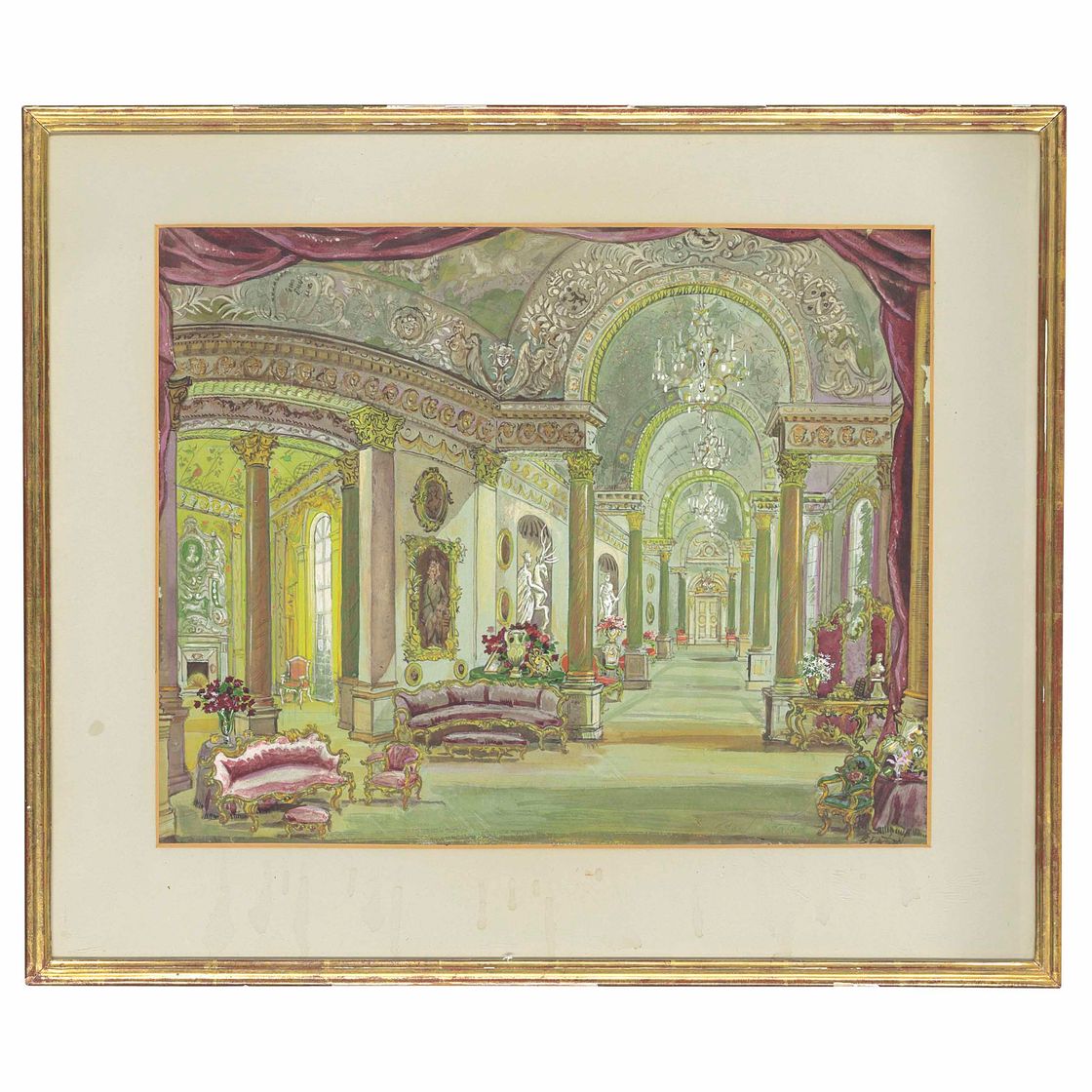 Cecil Beaton — Воображаемая театральная декорация