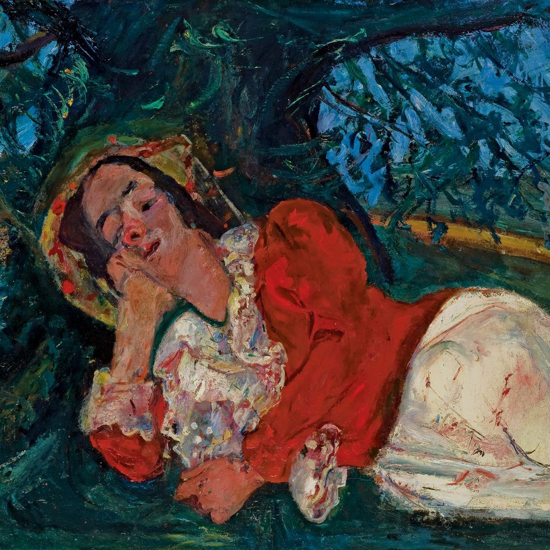 Chaïm Soutine — Сестра (Женщина, живущая вместе с тобой)