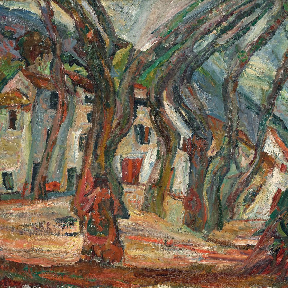 Chaïm Soutine — Площадь Свободы в Сердце