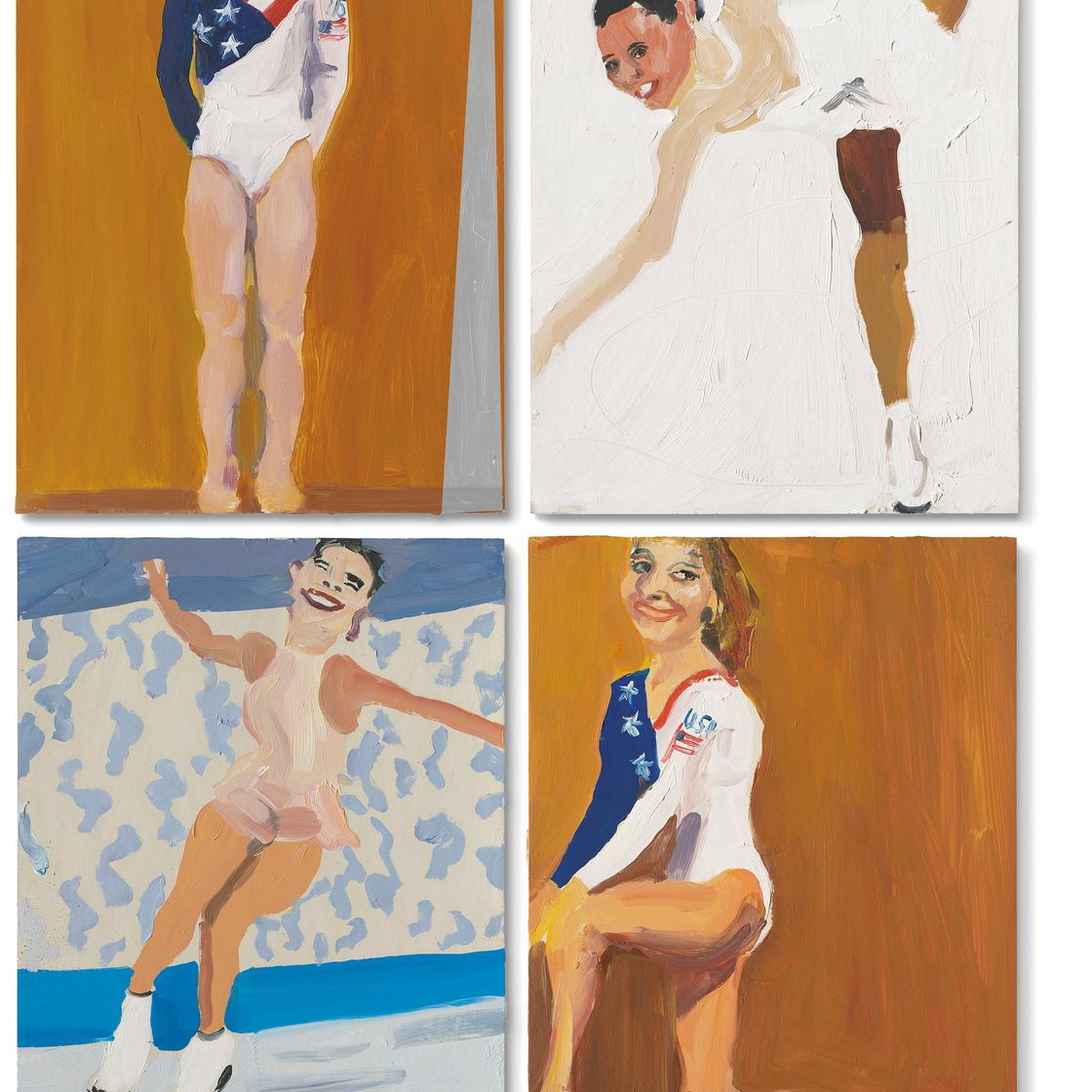 Chantal Joffe — (i) - (iv) Без названия