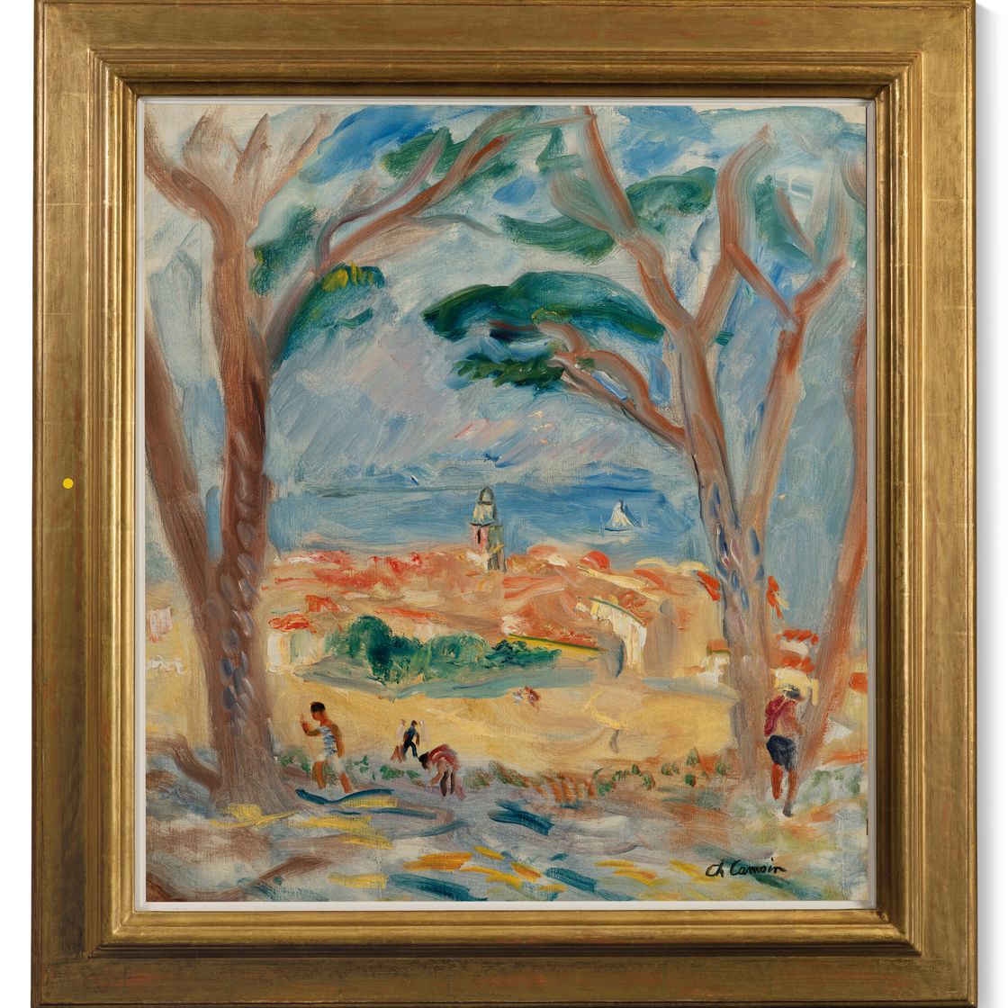 Charles Camoin — Прогулка по Сен-Тропе к цитадели, изображение 4