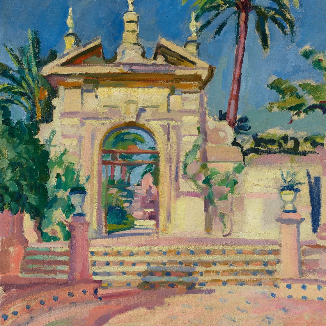 Charles Camoin — Порт Алькасар в Севилье, изображение 1