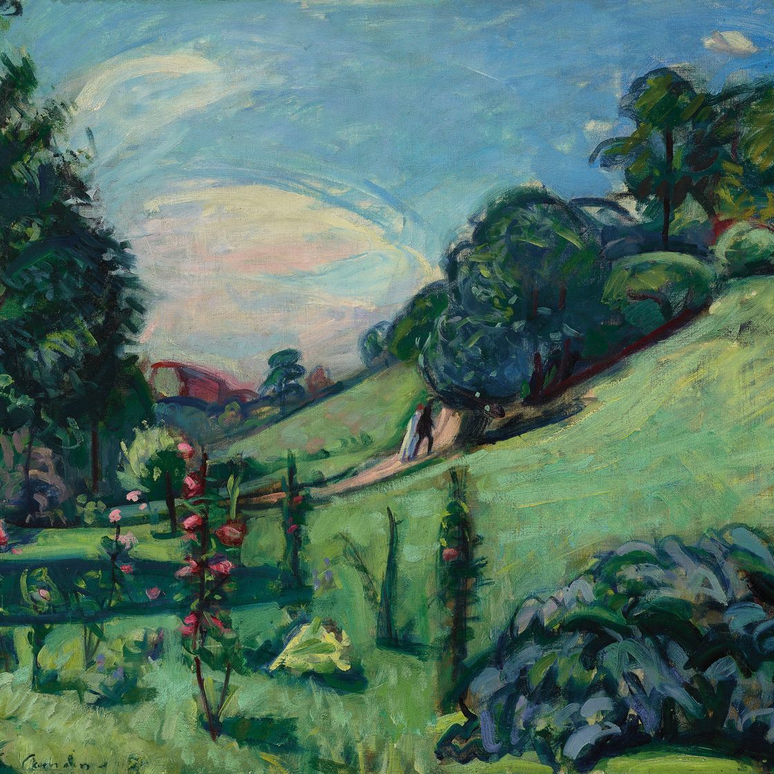 Charles Camoin — Набережная в парке оон