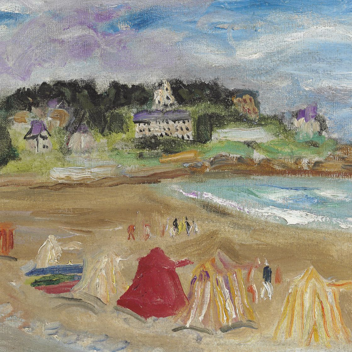 Charles Camoin — Пляж Трестрау в Бретани