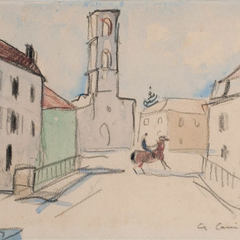 Charles Camoin — Деревенское место