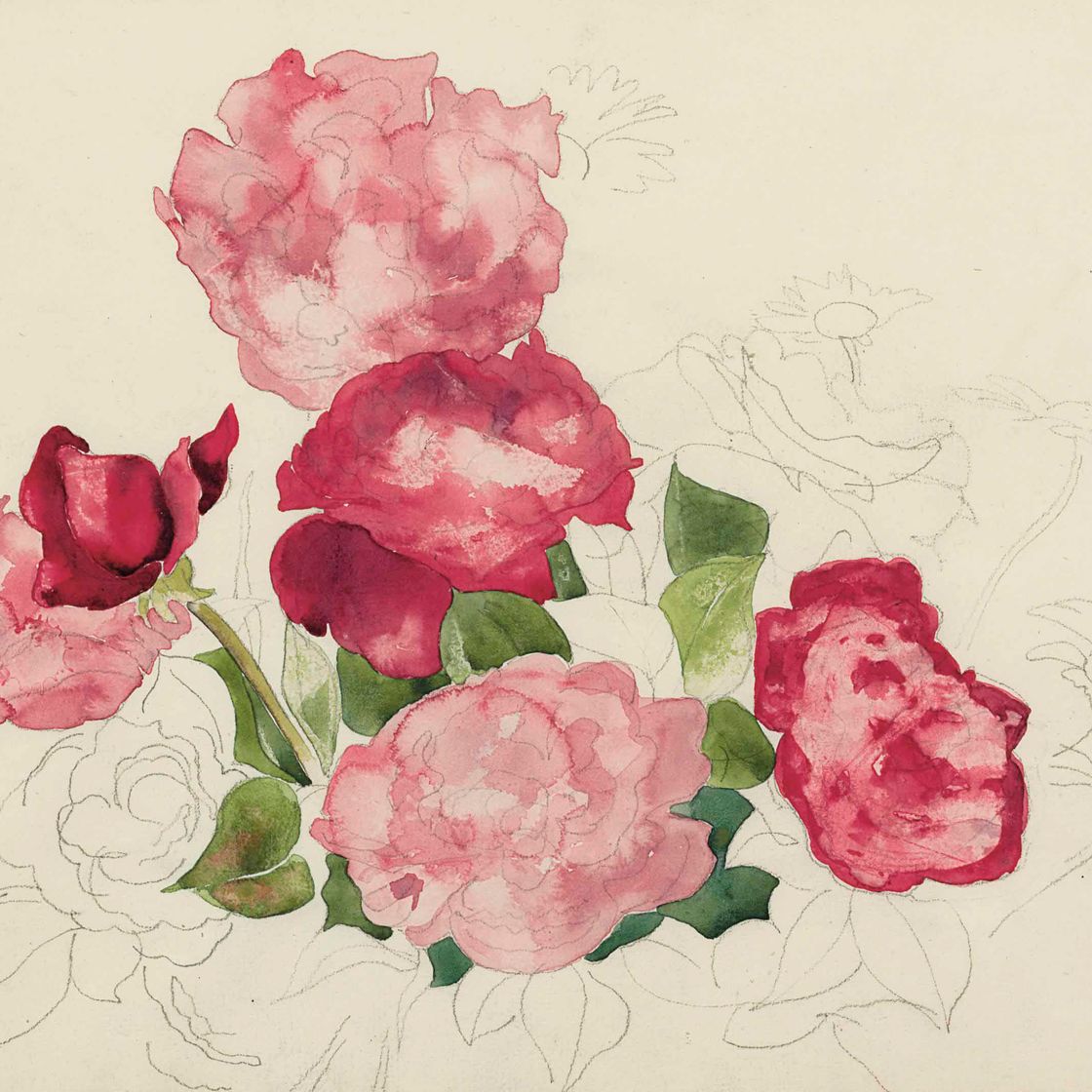 Charles Demuth — Красные розы