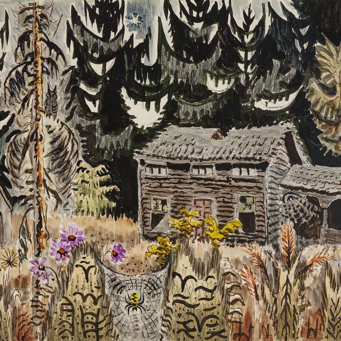 Charles Ephraim Burchfield — Призрачные сумерки, изображение 1