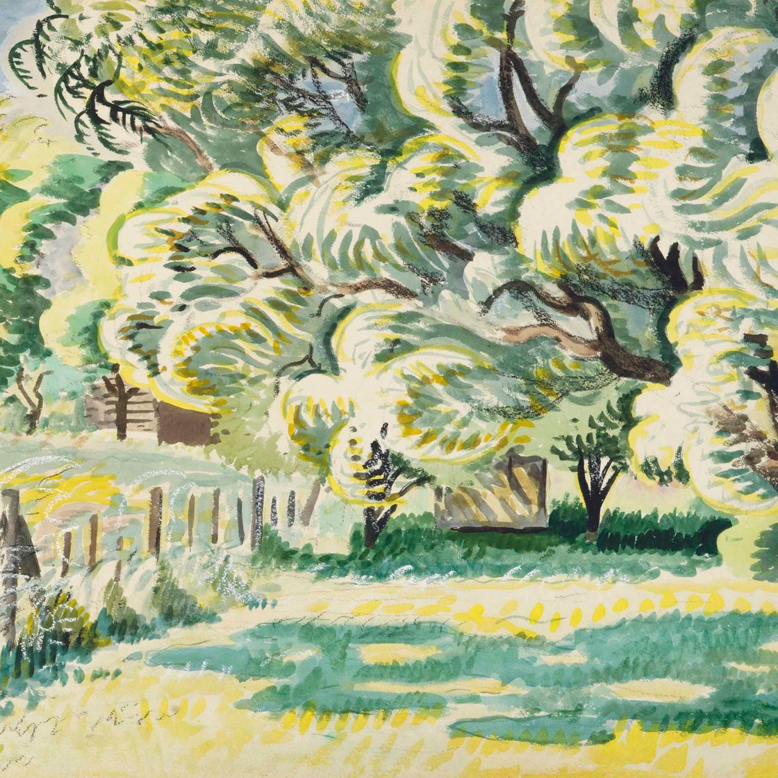 Charles Ephraim Burchfield — Июньский ветер