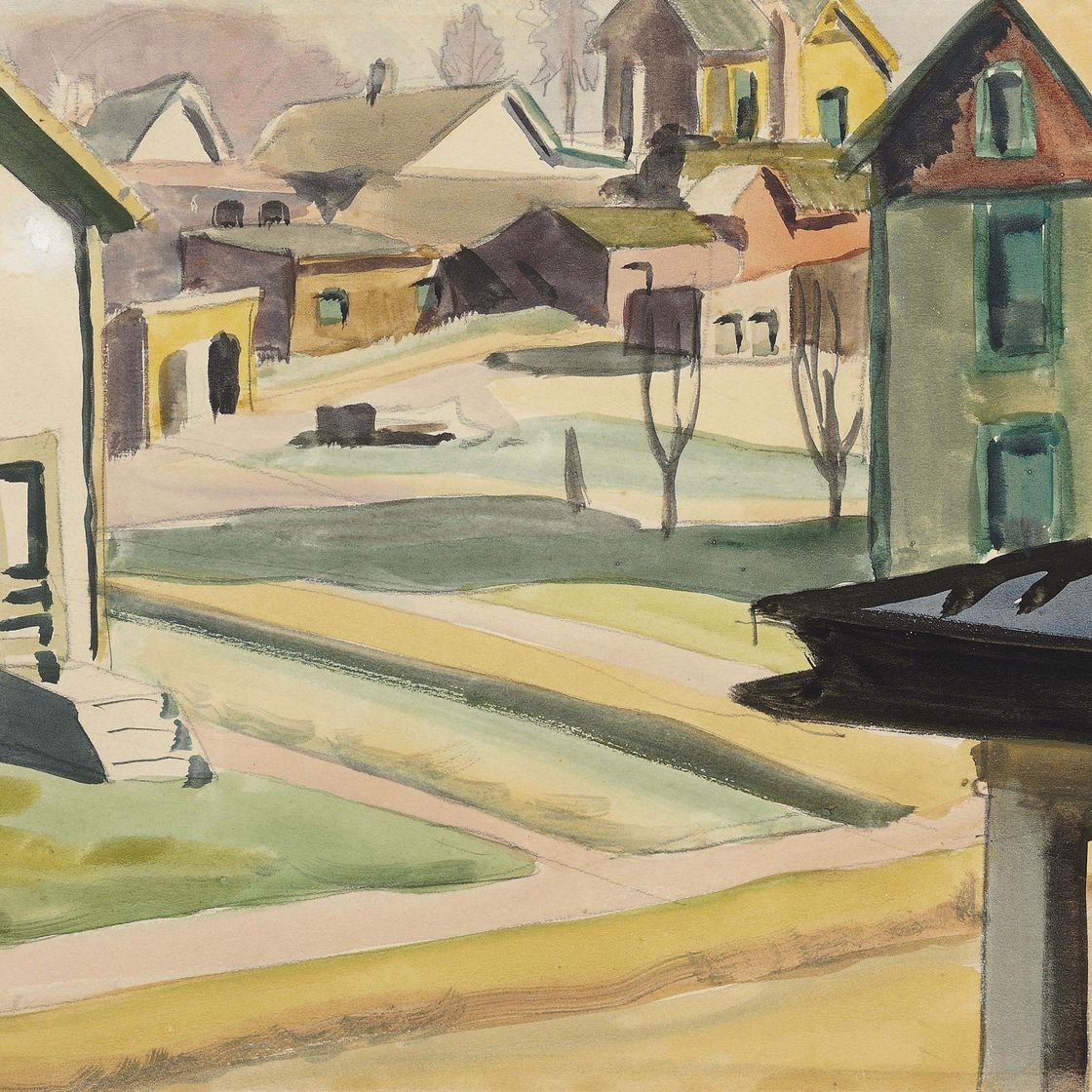 Charles Ephraim Burchfield — Дома