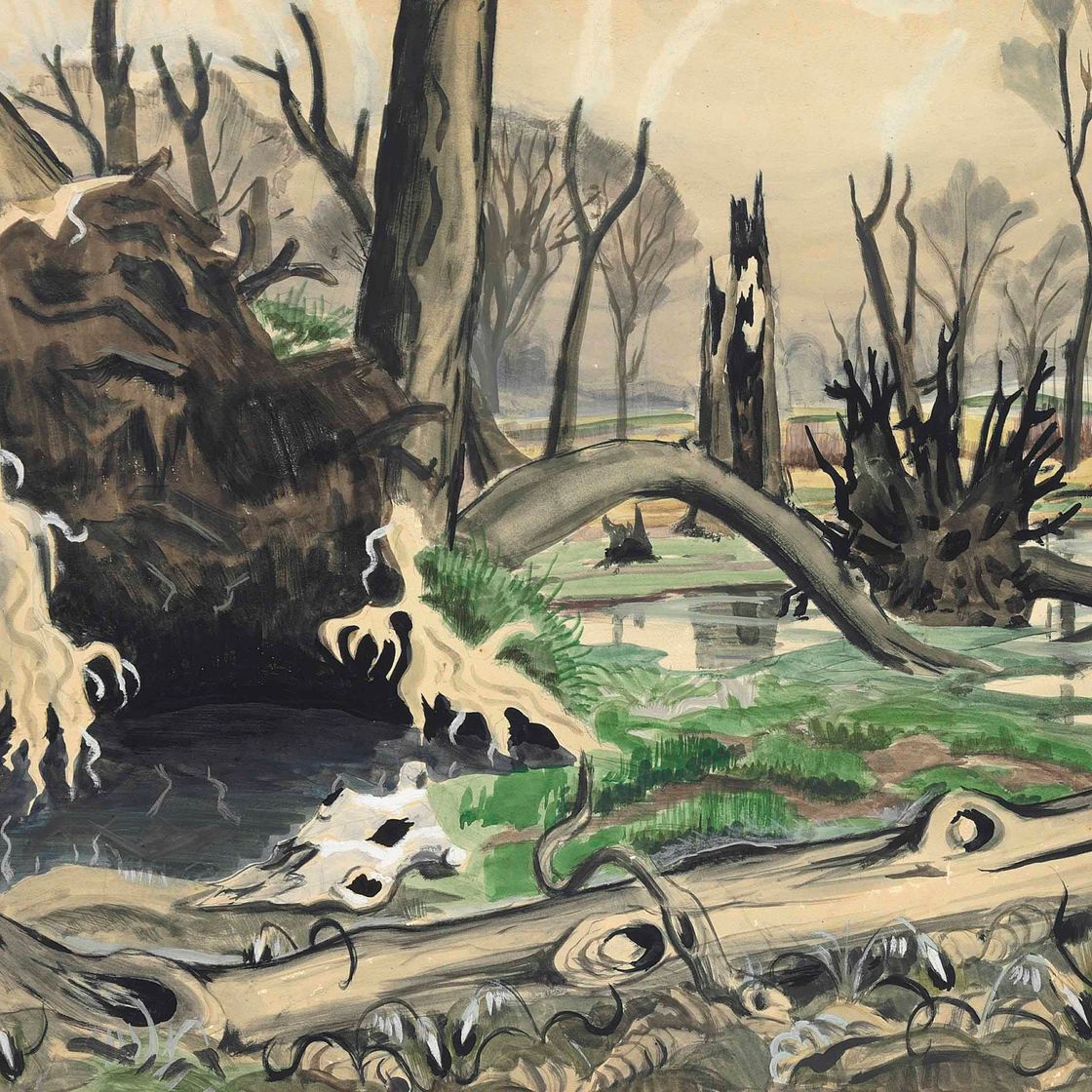 Charles Ephraim Burchfield — Болото весной