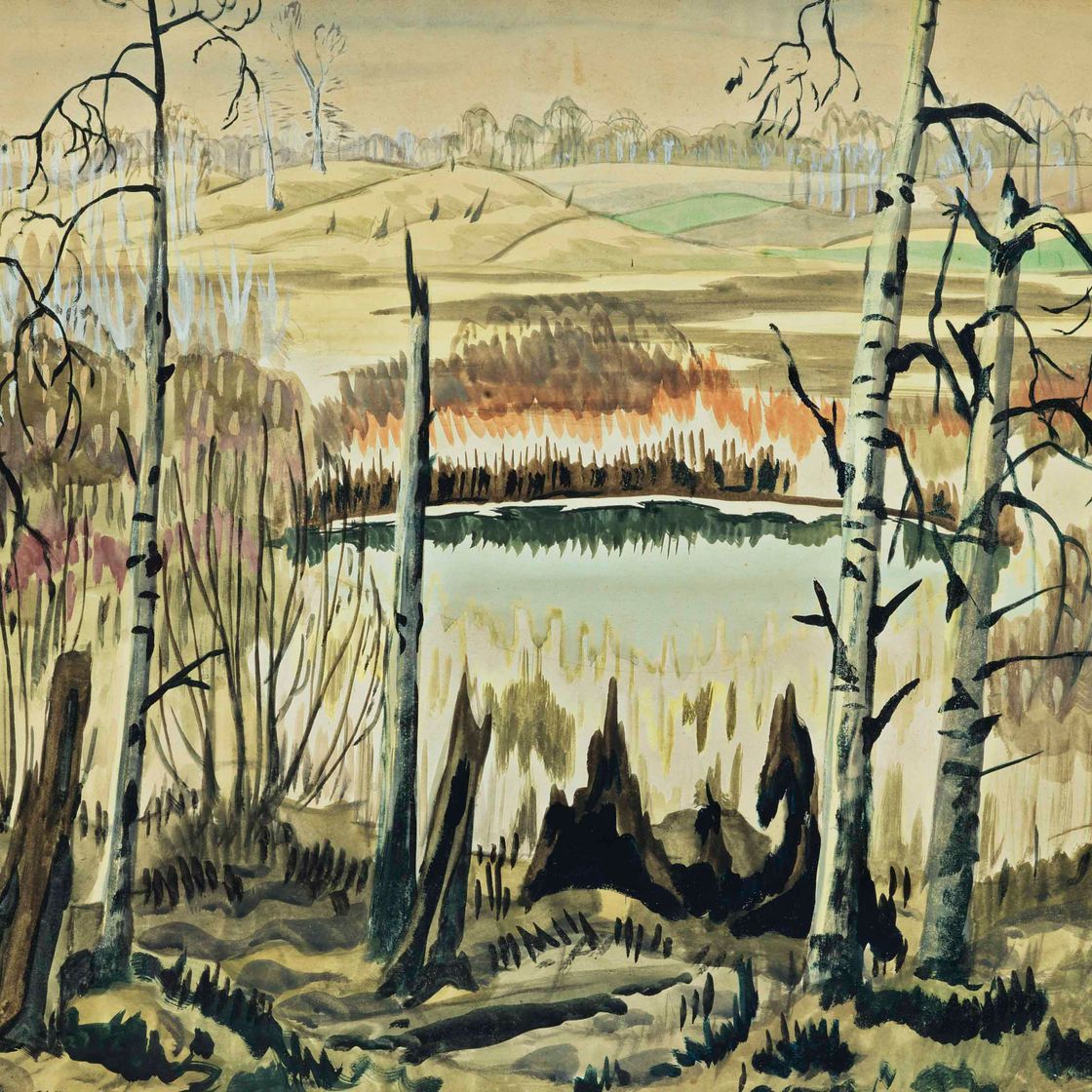 Charles Ephraim Burchfield — Болото Троттера